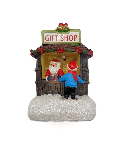 Wizardi; Holiday Gift Shop. Christmas Village Decor Wizardi F07-N1-4-22758C; Category:Christmas Tabletop Decor; Image:1
